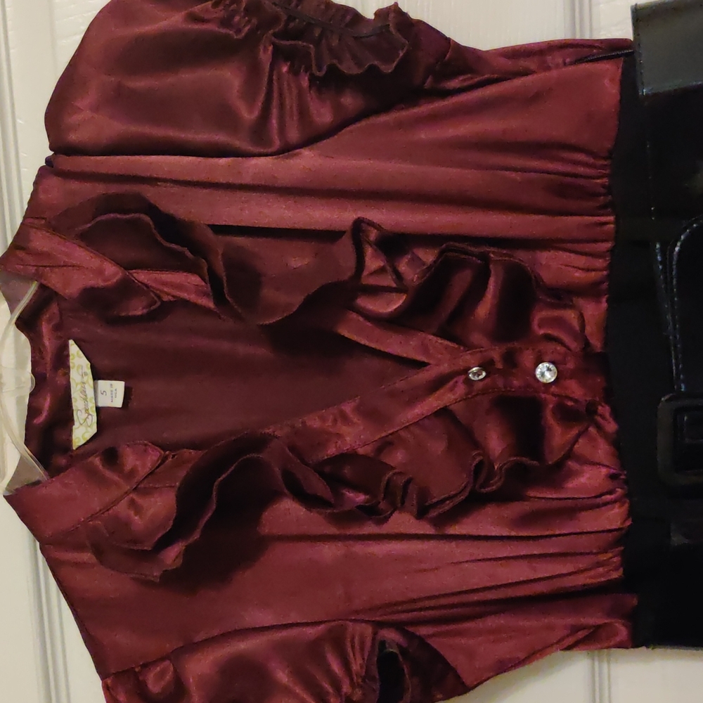 Speechless Juniors Dress with Belt - Picture 2 of 6
